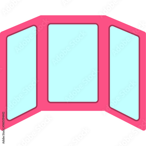 Funhouse Mirrors Icon