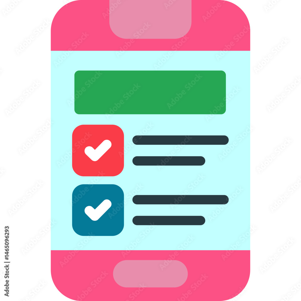 Obraz premium Online Poll Icon