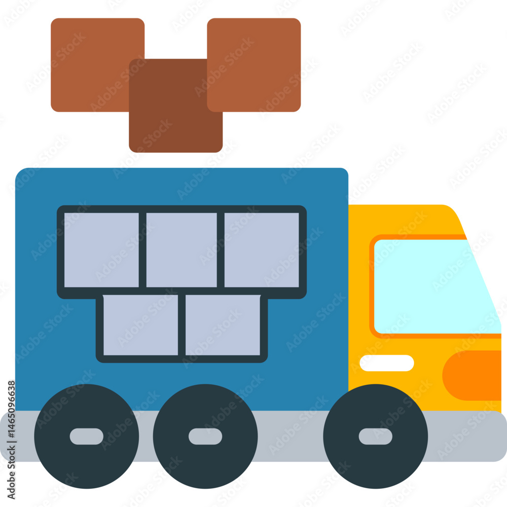 Freight Terminal Icon Freight Terminal Icon
