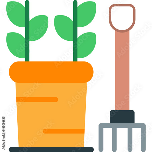 Garden Fork Icon