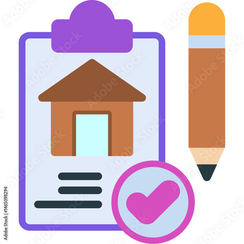 Mortgage Agreement Icon