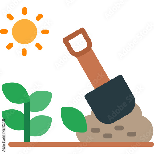 Irrigation Trench Icon