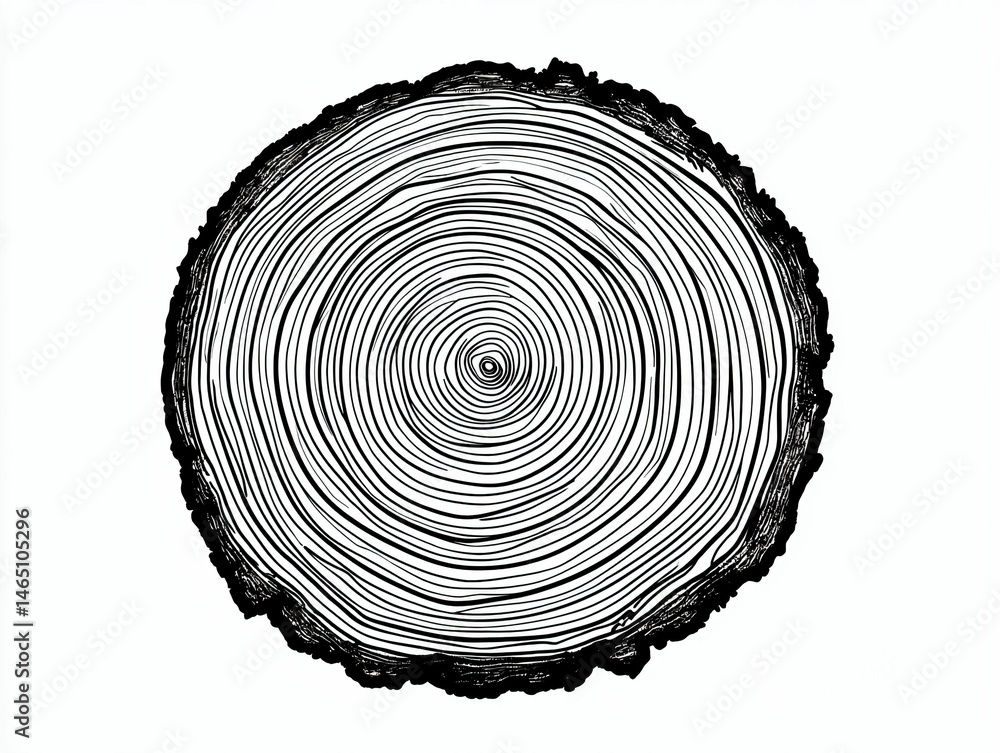 Fototapeta premium Tree Rings