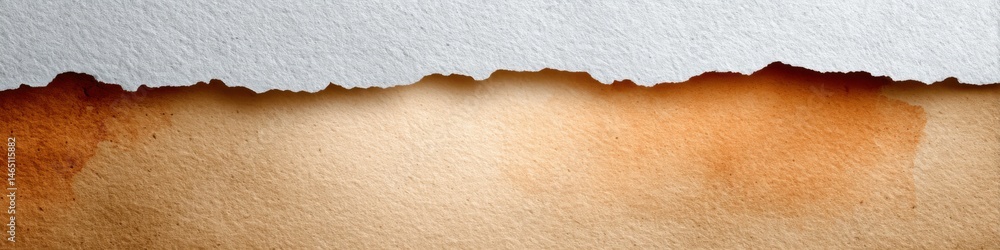 Creative aged cardboard texture with vibrant aging effects and ample copy space