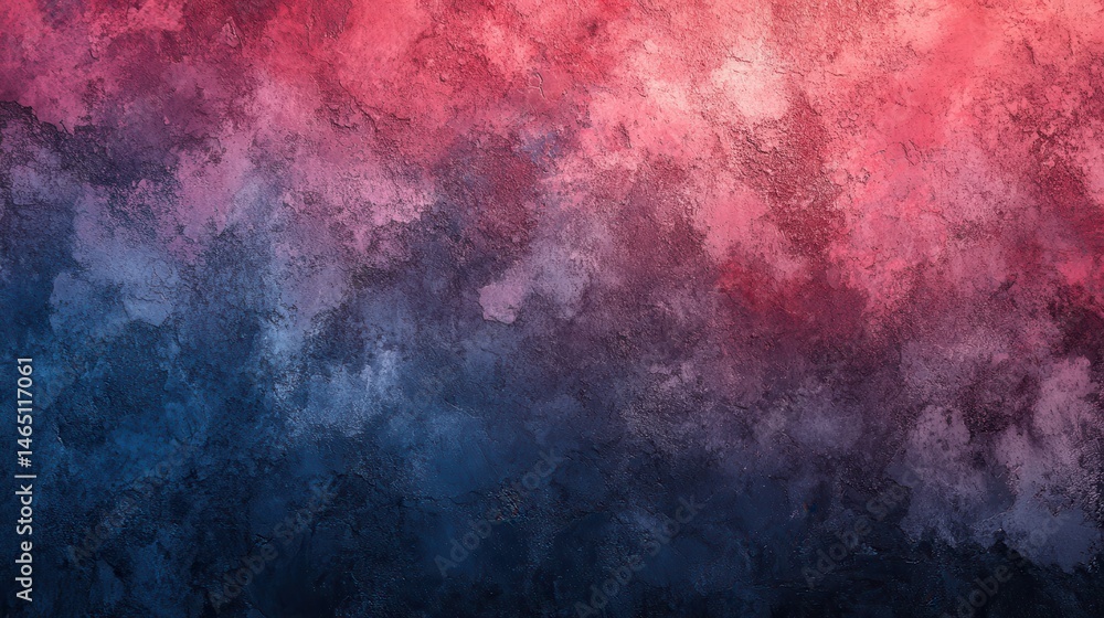 Abstract textured blend of vibrant red and blue hues Abstract textured blend of vibrant red and blue hues