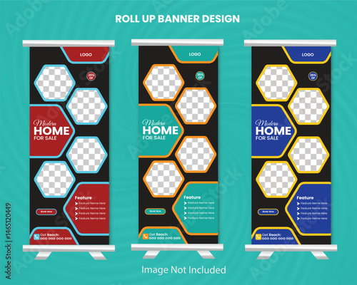 Real estate rollup banner design

