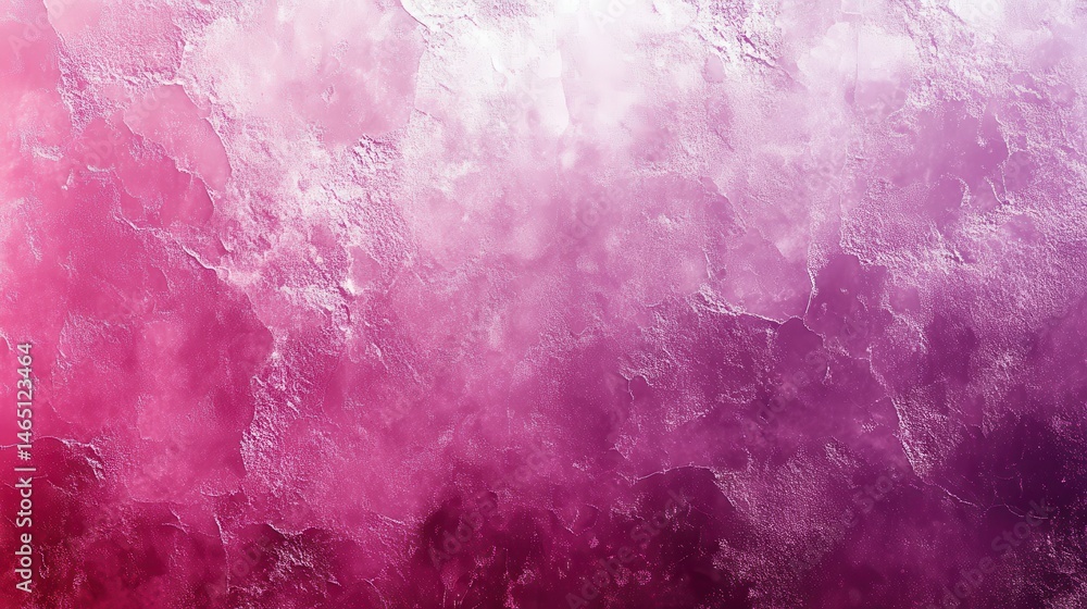 Fototapeta premium Abstract textured surface with vibrant pink and purple hues