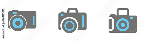 Photo and video camera icon vector. Photography symbol. Photographing sign. Vector illustration eps 10