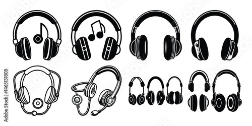 Audio Line Icons. Editable Stroke. Contains such icons as Sound, Volume, Mute, Music, Sound Wave, Frequency, Stereo, Mixer, Speaker, Earphones, Music, Radio, Microphone, Headphones, Speaking, Ear.