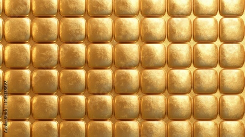 Golden textured background, shimmering raised patterns creating a luxurious feel, perfect for elegant design projects.