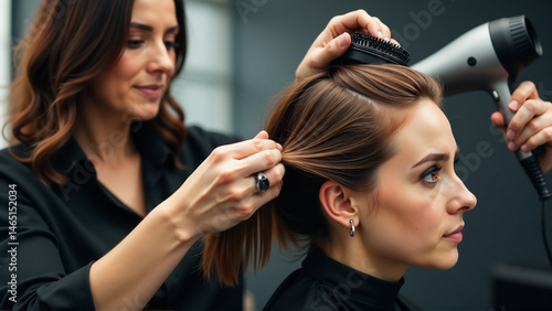 Dynamic Hairstyling in Progress