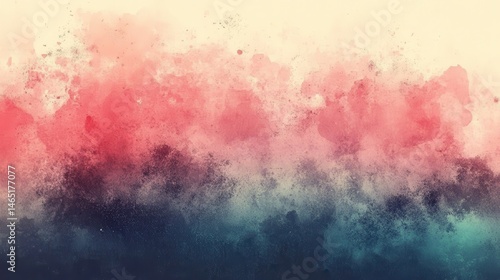 Abstract watercolor wash background with soft color transitions