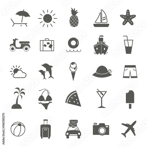 Icone per l'estate