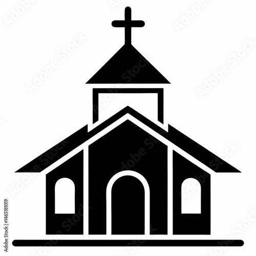 church icon vector
