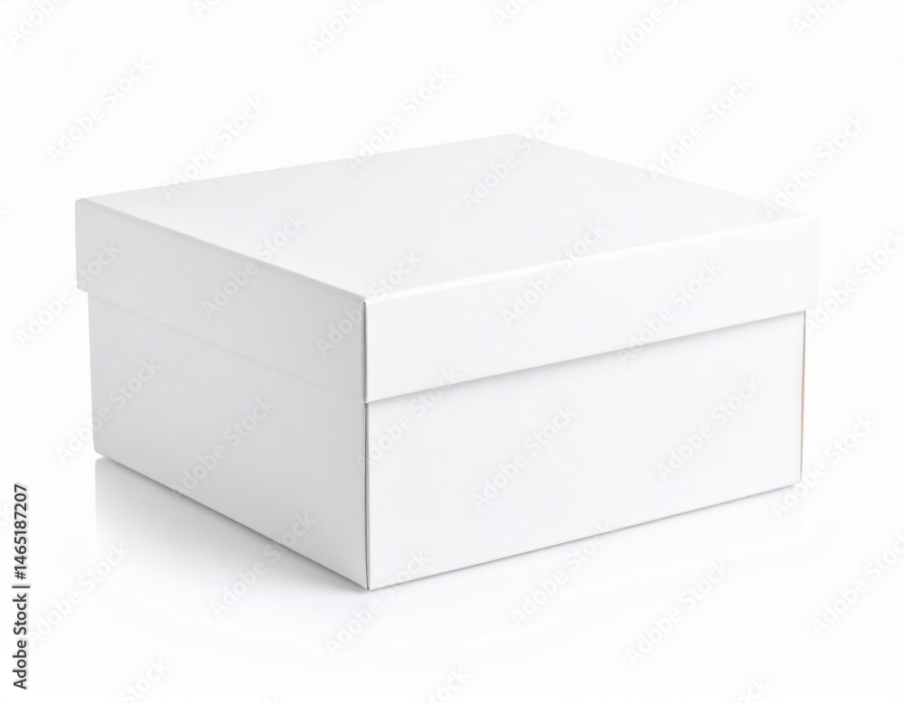 Delivery box over white background Delivery box over white background
