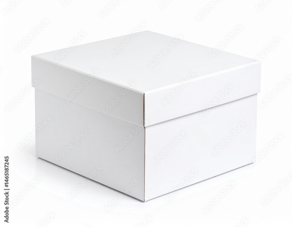Delivery box over white background Delivery box over white background