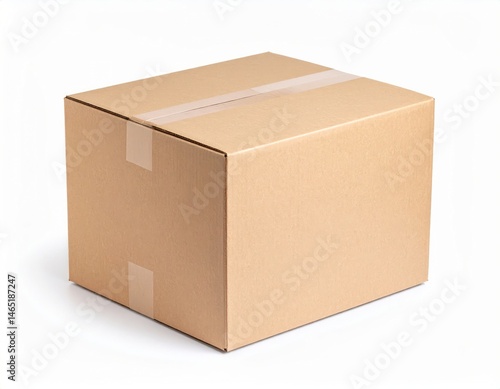 Wallpaper Mural Delivery box over white background Torontodigital.ca