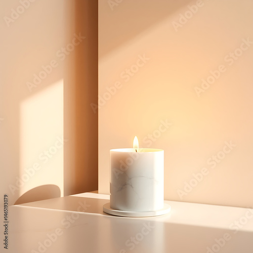 Wallpaper Mural Highresolution_stock_photo_of_a_sleek_white_marbl Torontodigital.ca