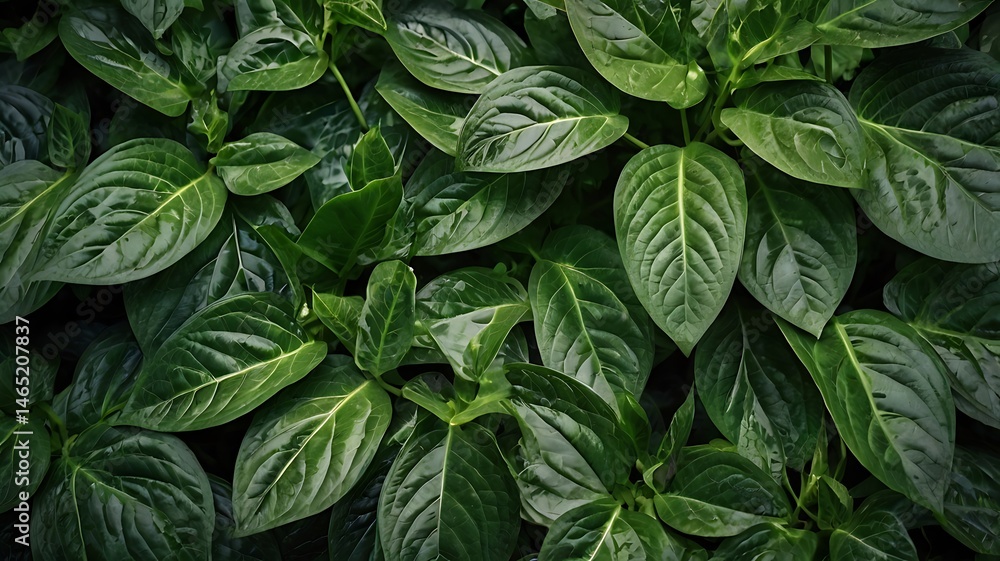 Lush Green Leaf Texture Background Lush Green Leaf Texture Background