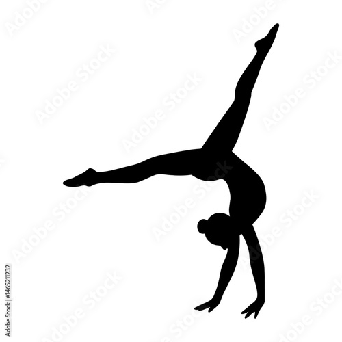gymnast, gymnast silhouette, tumbling silhouette, gymnastics tumbling silhouette, gymnast silhouette sunset