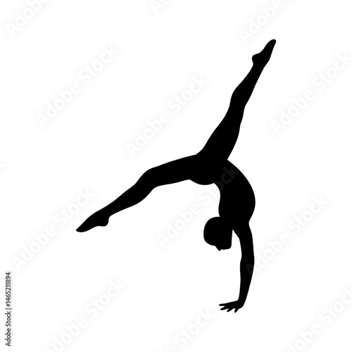 gymnast, gymnast silhouette, tumbling silhouette, gymnastics tumbling silhouette, gymnast silhouette sunset