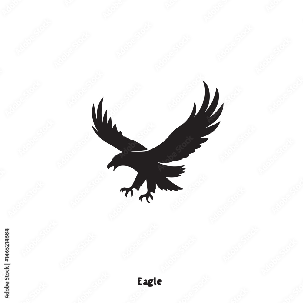 Fototapeta premium eagle logo vector 