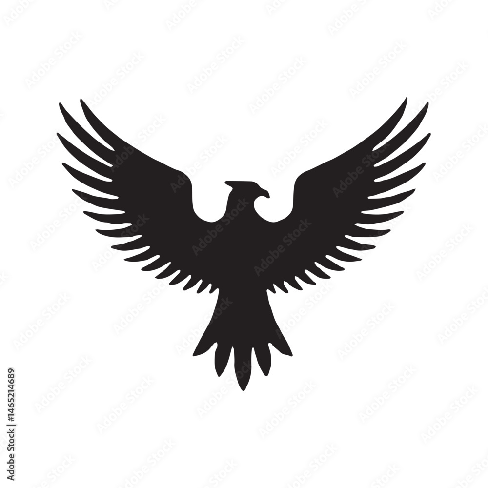 Obraz premium eagle logo vector 