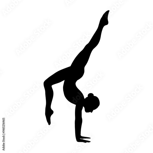 gymnast, gymnast silhouette, tumbling silhouette, gymnastics tumbling silhouette, gymnast silhouette sunset