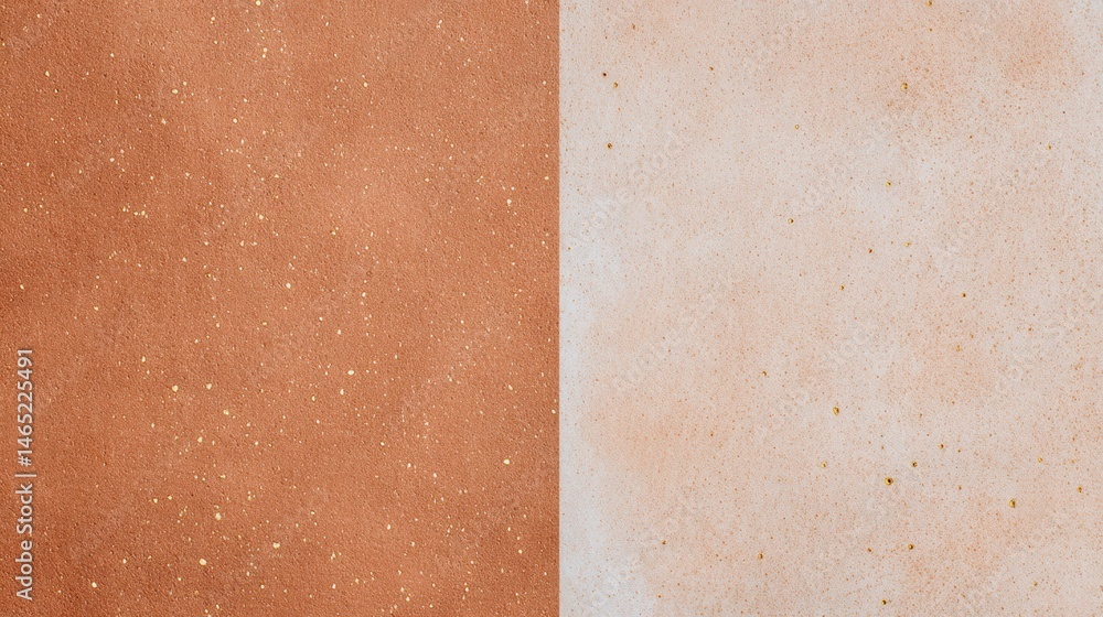 Fototapeta premium Elegant terracotta banner design for professional branding