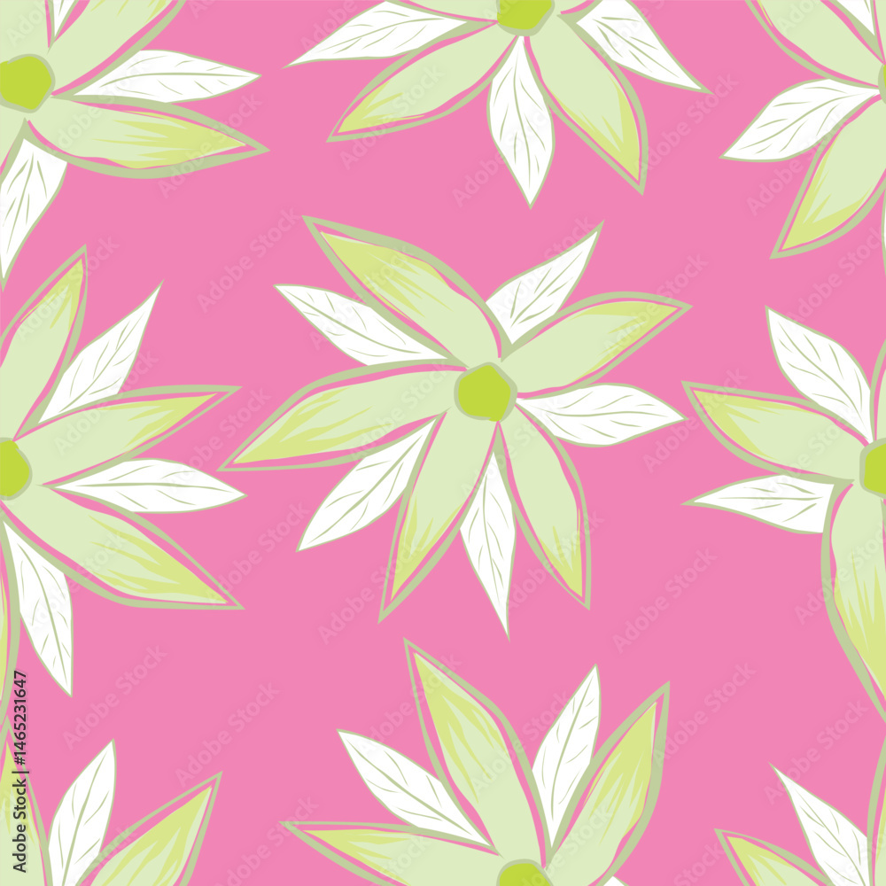 Fototapeta premium seamless floral pattern