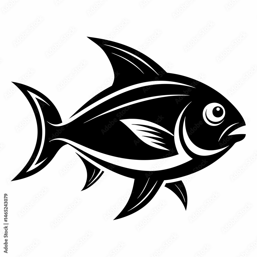 Obraz premium fish vector illustration