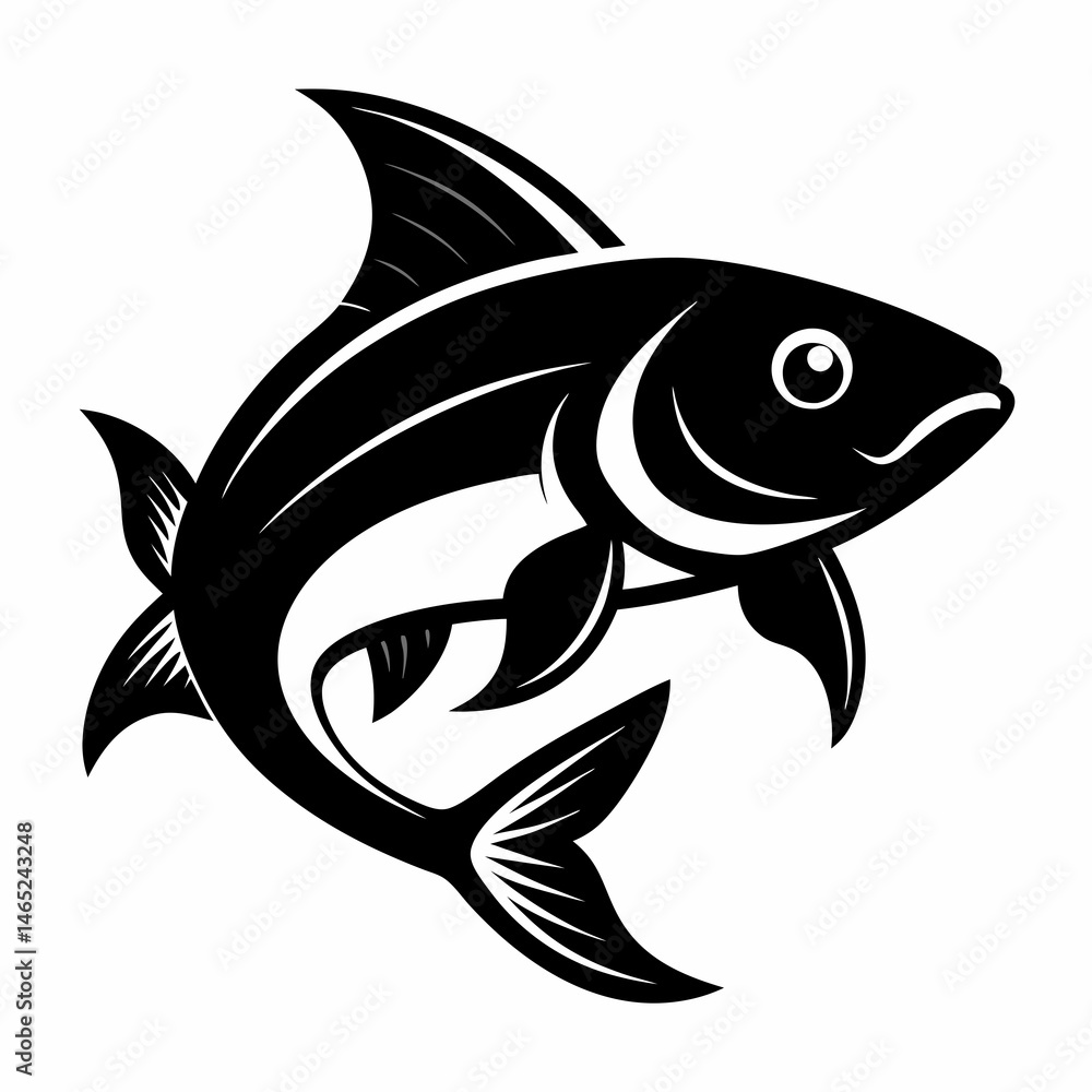 Fototapeta premium fish vector illustration