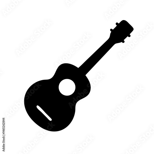 Acoustic guitar music instrument stringed guitar musical instrument classical guitar silhouette guitar