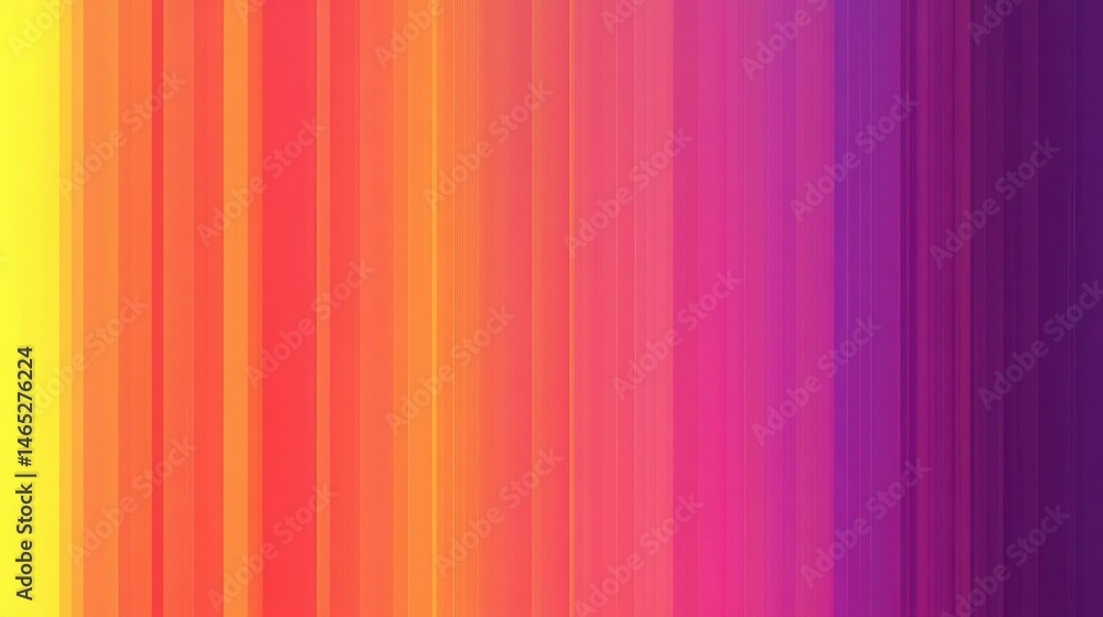 Obraz premium Vibrant vertical gradient stripes (1)