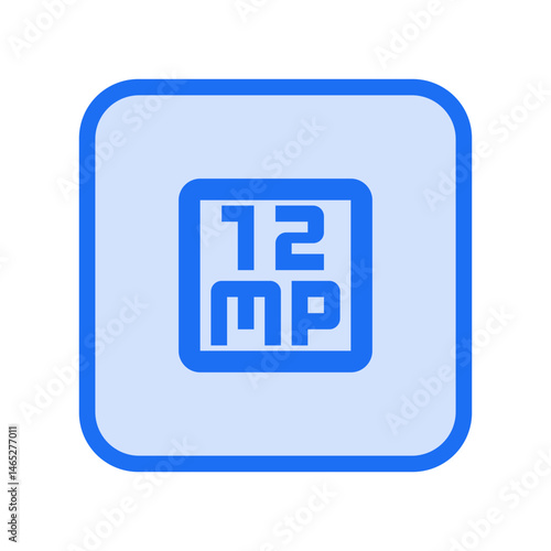 12 Megapixel Outlined Icon