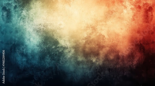 Abstract background with vibrant color gradients and smoky texture