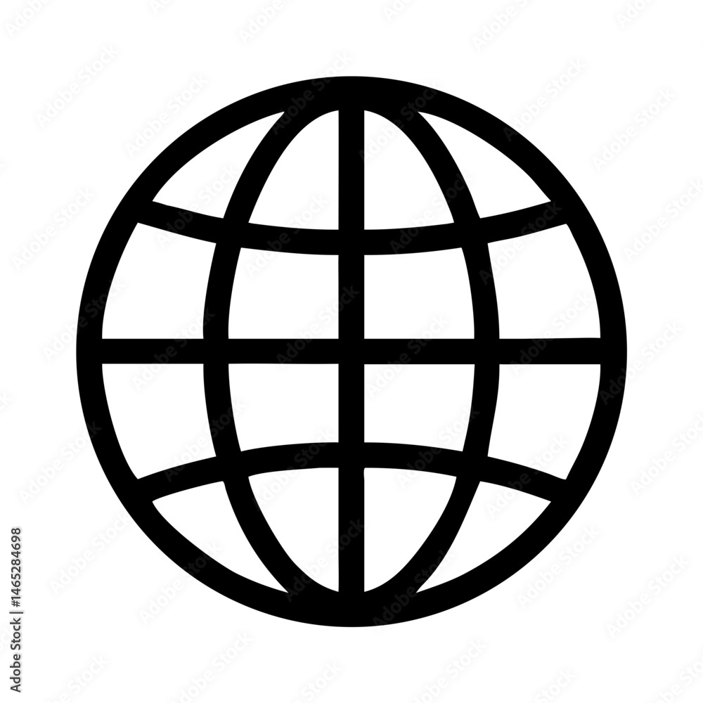 Globe world earth global international map geography continent country nation travel location icon vector Globe world earth global international map geography continent country nation travel location icon vector