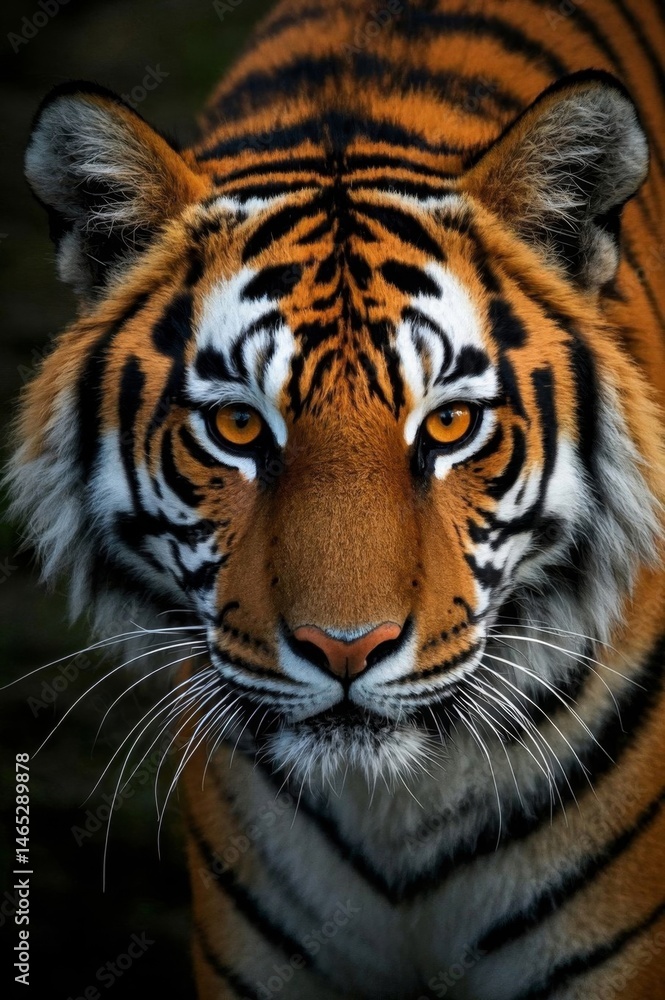 Obraz premium there is a tiger that is looking at the camera