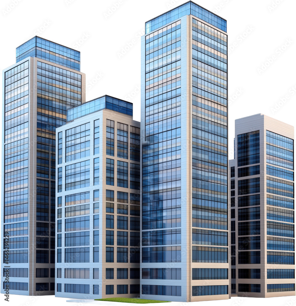Modern City Skyscrapers Modern City Skyscrapers