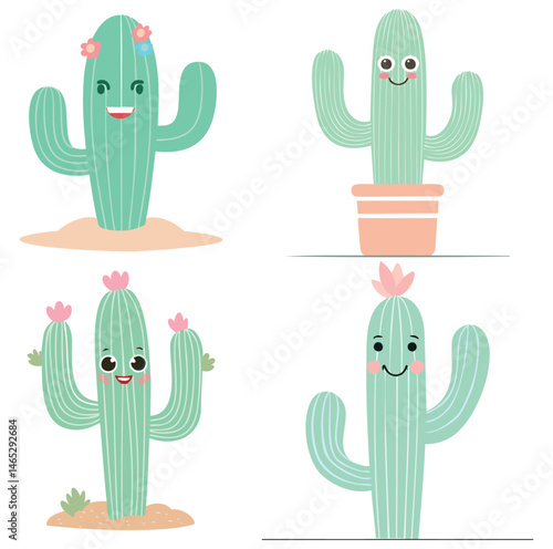 vector illustration of cactus