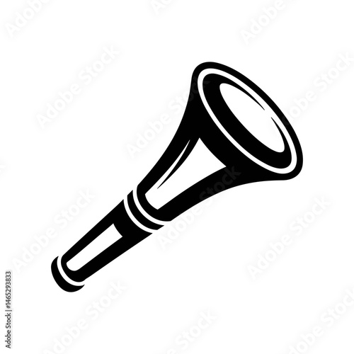 Trumpet Icon: A bold, graphic rendering of a classic trumpet, a symbol of sound and celebration. This design lends itself well to themes of music, announcement, or fanfare.