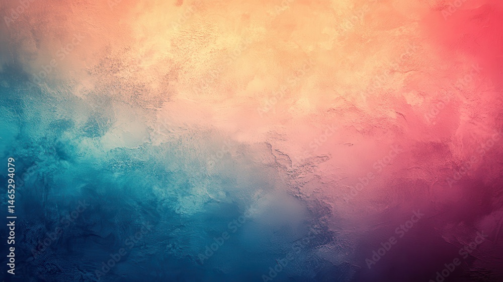 Fototapeta premium Abstract blend of warm and cool colors (9)