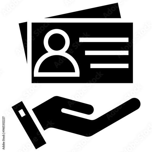 Business Card Icon