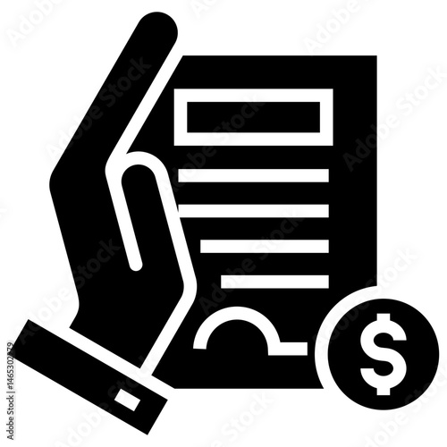 Salary Document Icon
