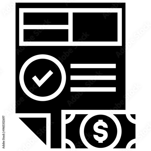 Payment Receipt Icon
