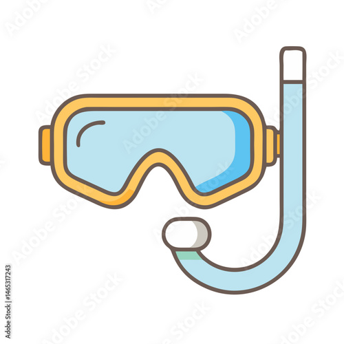 Snorkel gear scuba diving mask underwater swimming equipment beach vacation summer holiday fun goggles