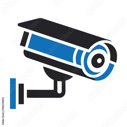 security camera vector illustration