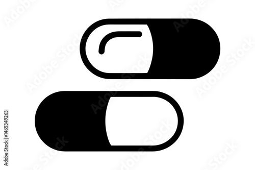 Pills capsules medicine medication healthcare icon