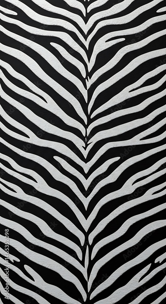 Striking Zebra Stripes: Monochrome Elegance Striking Zebra Stripes: Monochrome Elegance