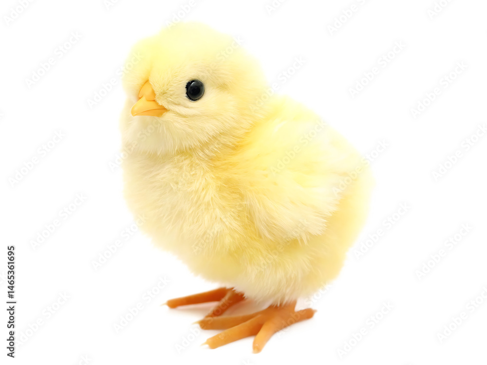 Fototapeta premium easter chick isolated on white background PNG